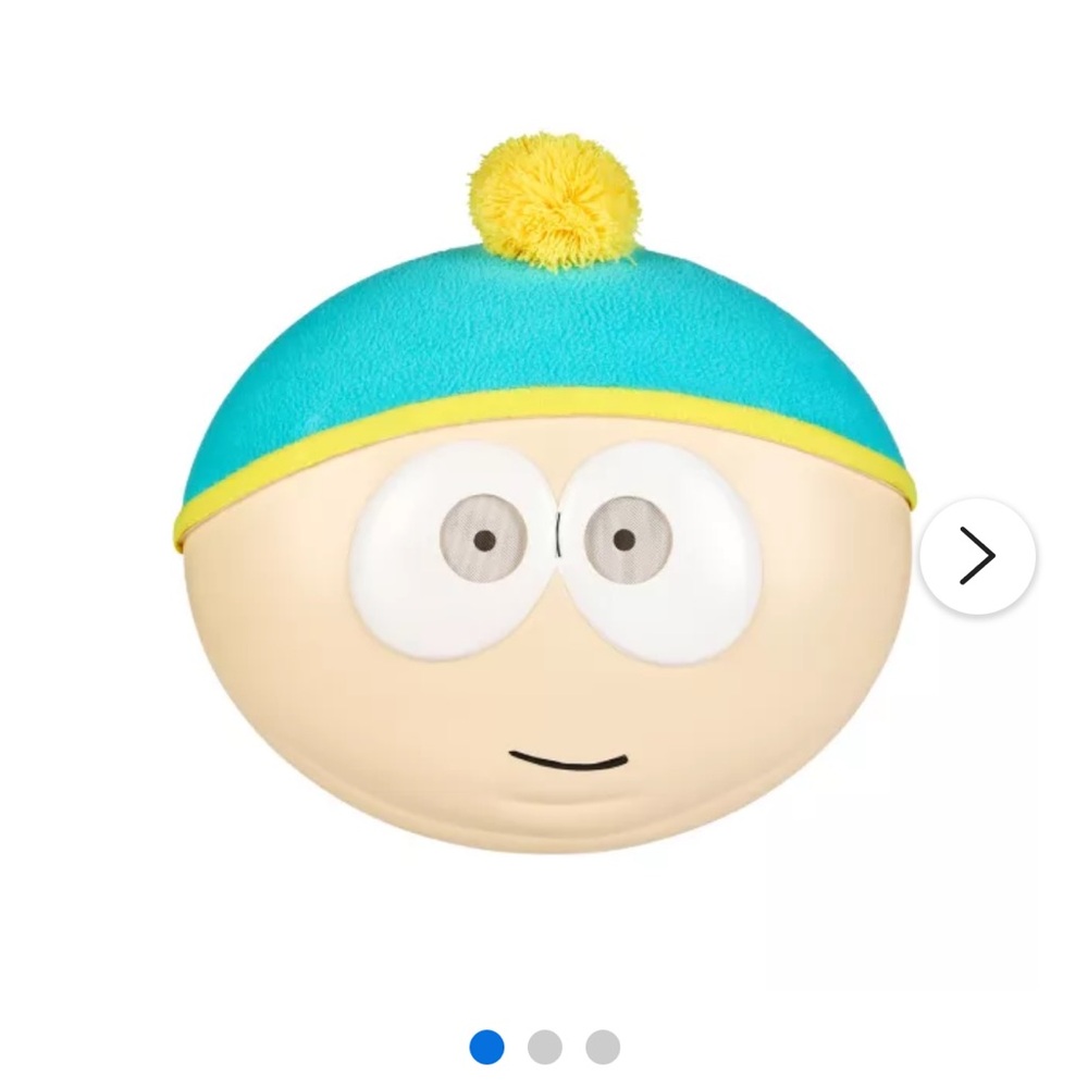 Cartman face mask, jacket, and accessories. Sold as a set.